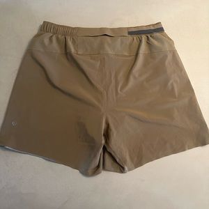 Men’s Lululemon Surge Short. Size LARGE. With Liner. 7” inseam. Basically new.